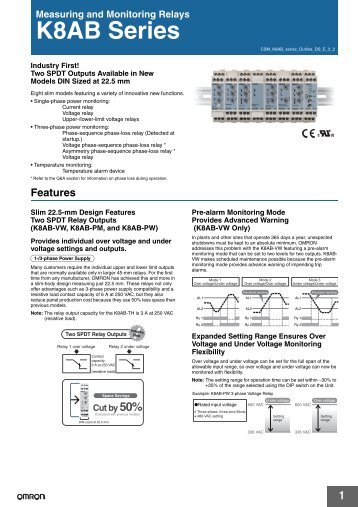 K8AB Series - Omron