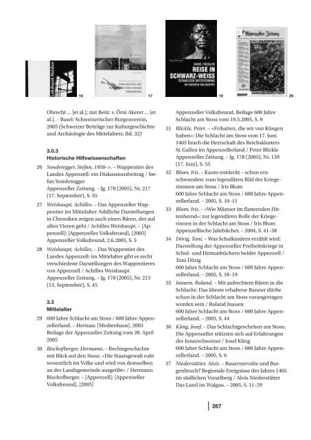 Appenzellische Jahrbücher - Appenzellische Gemeinnützige ...