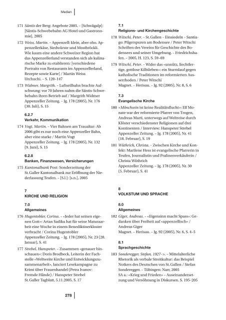 Appenzellische Jahrbücher - Appenzellische Gemeinnützige ...
