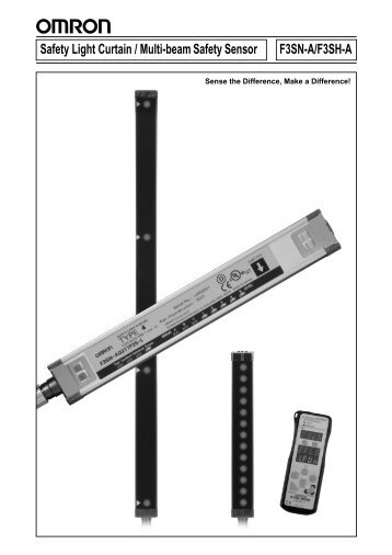 Safety Light Curtain / Multi-beam Safety Sensor F3SN-A ... - Omron