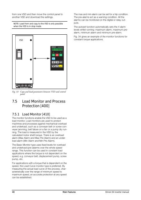 Omron SX inverter manual