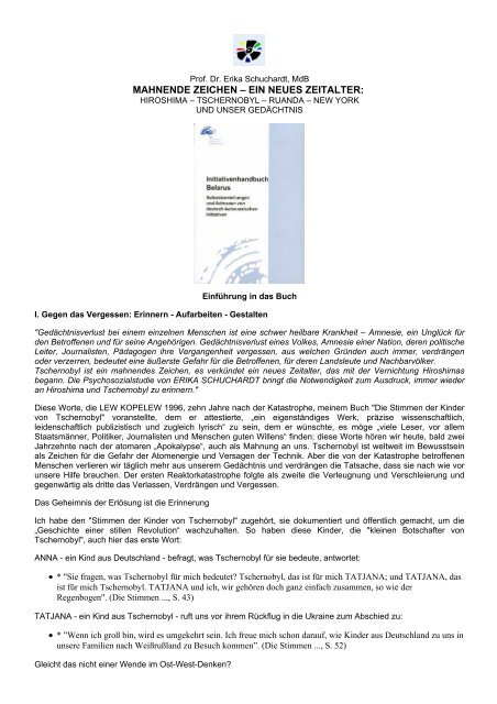 PDF-Version des Vortrags - Prof. Dr. Erika Schuchardt