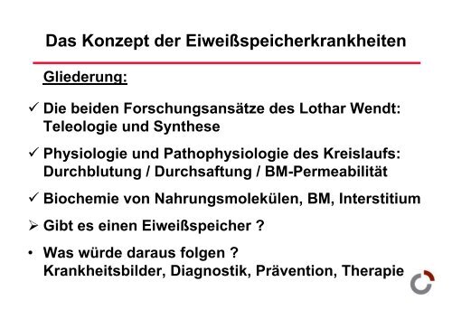 EiweiÃspeicher - Prof-wendt.de