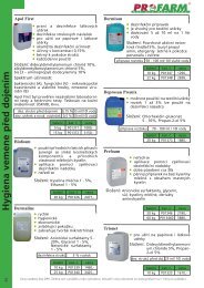 Hygiena vemene pÅed dojenÃ­m 2 - Profarm