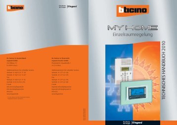 Technisches Handbuch My Home Einzelraumregelung 2010pdf, 5.6 ...