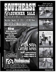 Saturday August 13, 2011 - Professional Auction Services, Inc.