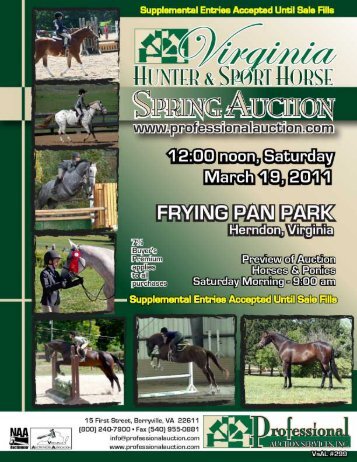 12 noon Saturday March 19, 2011 - Professional Auction Services, Inc.