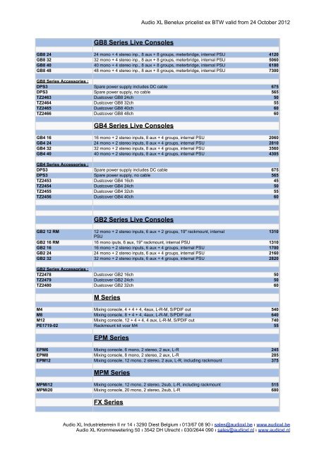Soundcraft Mpm 20 2 User Manual Soundcraft Mpm 20 2 User Manual