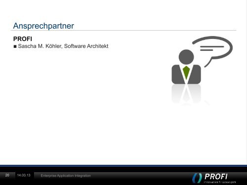 Software Architekt - PROFI Engineering Systems AG