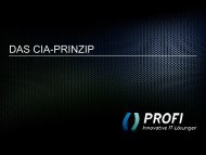 PROFI-Business-Frühstück-CIA-Prinzip-Peter-Lange