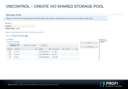 IBM POWERSC - PROFI Engineering Systems AG