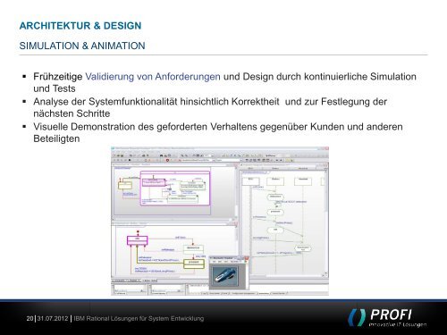 ibm rational lÃ¶sungen fÃ¼r system entwicklung - PROFI Engineering ...