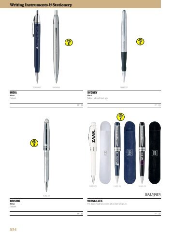 Writing Instruments & Stationery