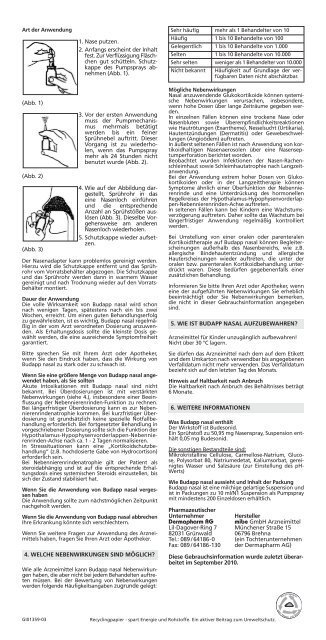 Budapp nasal - Dermapharm AG