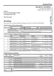 Anmeldung - Formular (pdf) - ProfNet