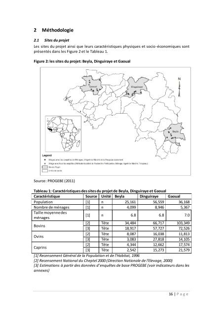 RAPPORT SITUATION DE REFERENCE GUINEA ... - PROGEBE