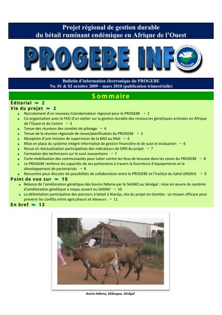 rencontres recherche ruminants 2009