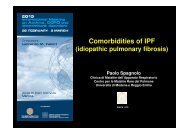 Comorbidities of IPF - Progetto LIBRA