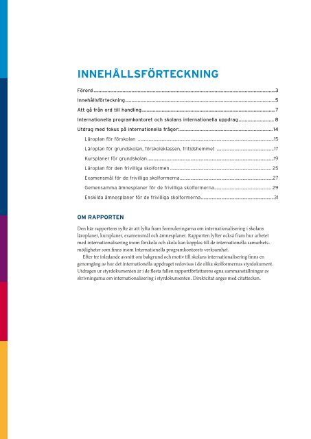 Internationalisering i skolans styrdokument - Internationella ...