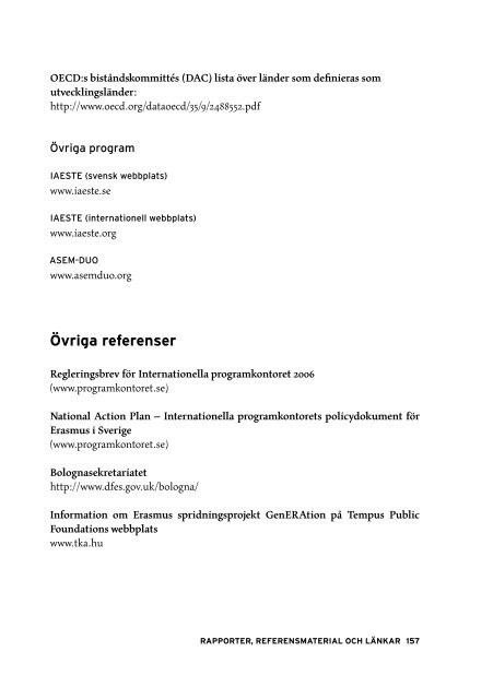 HÃ¶gskoleenhetens Ã¥rsredovisning 2006 (pdf) - Internationella ...