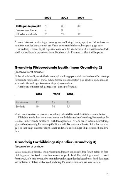 HÃ¶gskoleenhetens Ã¥rsredovisning 2004 (pdf) - Internationella ...