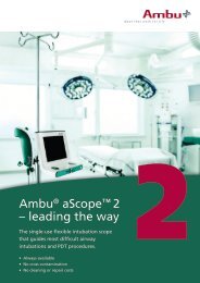 Ambu® aScope™ 2 – leading the way