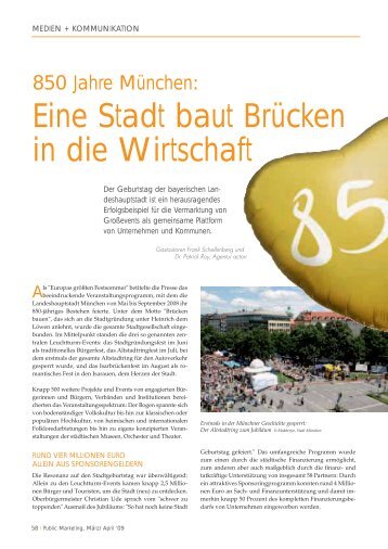 850 Jahre München - bei actori