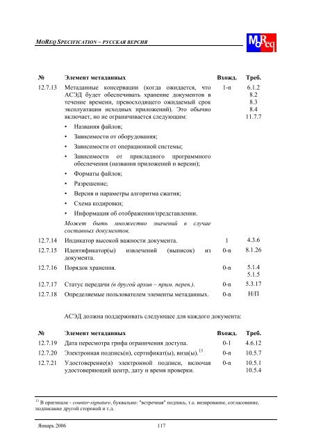 Model Functional Requirements for Electronic Records ...