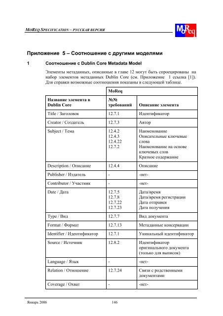 Model Functional Requirements for Electronic Records ...