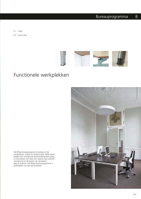 Bisley brochure + prijzen - Witteveen Projectinrichting