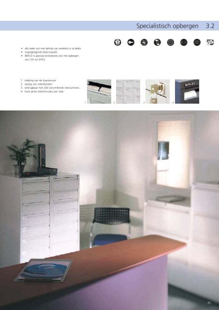 Bisley brochure + prijzen - Witteveen Projectinrichting