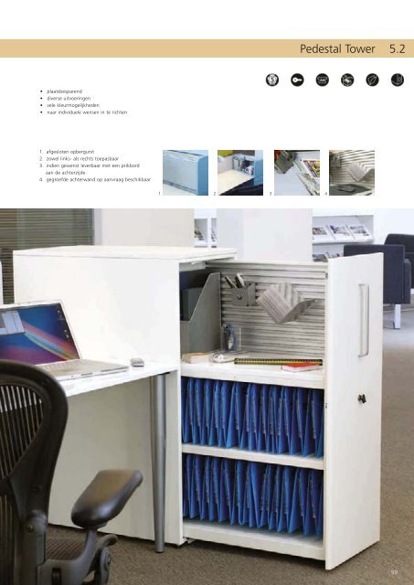 Bisley brochure + prijzen - Witteveen Projectinrichting