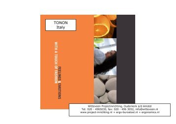 Tonon-Feelings+Emotions - Witteveen Projectinrichting