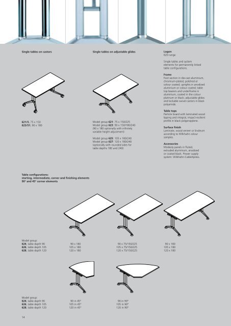 Logon Confair folding table Timetable - Witteveen Projectinrichting