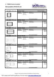 Bureautafels (H=62-82 cm) - Witteveen Projectinrichting