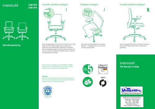 Prosedia Seven handleiding - Witteveen Projectinrichting