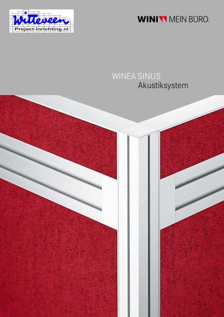 WINEA SINUS Akustiksystem - Witteveen Projectinrichting
