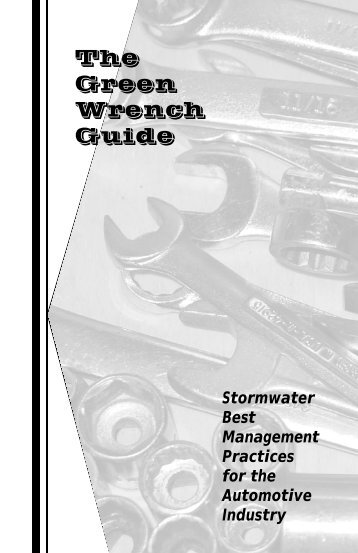 Green Wrench Guide - Project Clean Water