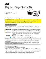 Digital Projector X30 - 3M