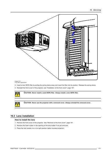 CLM HD8 - Projector Central