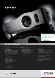 CP-X467 - Projector