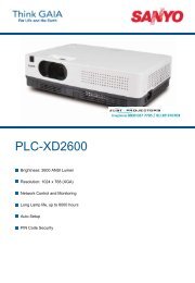 PLC-XD2600 - True Colours