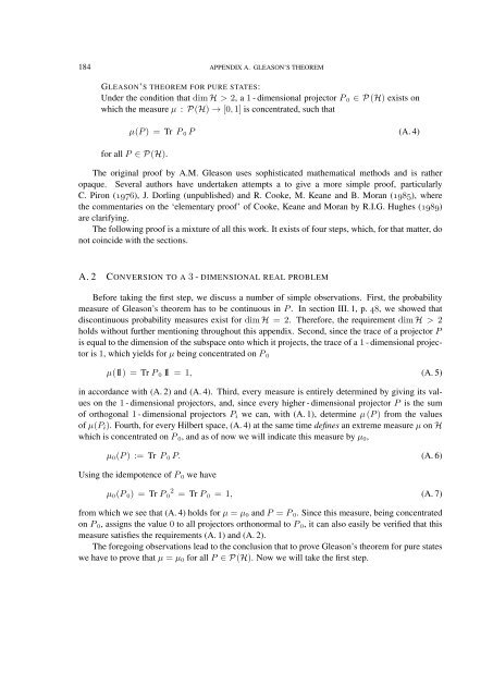 FOUNDATIONS OF QUANTUM MECHANICS