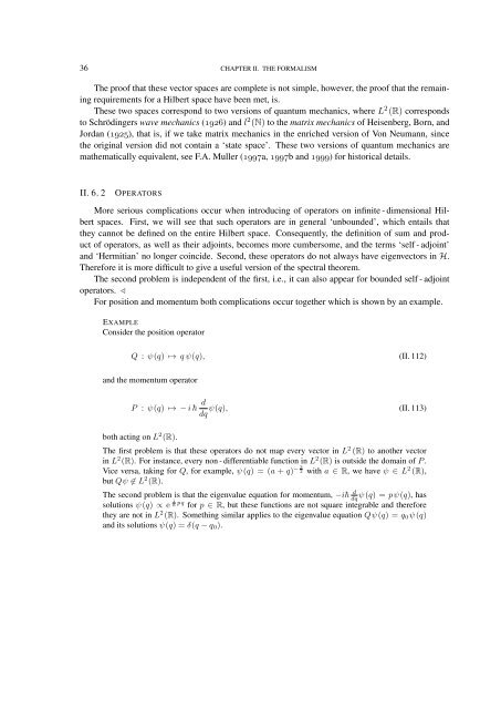 FOUNDATIONS OF QUANTUM MECHANICS