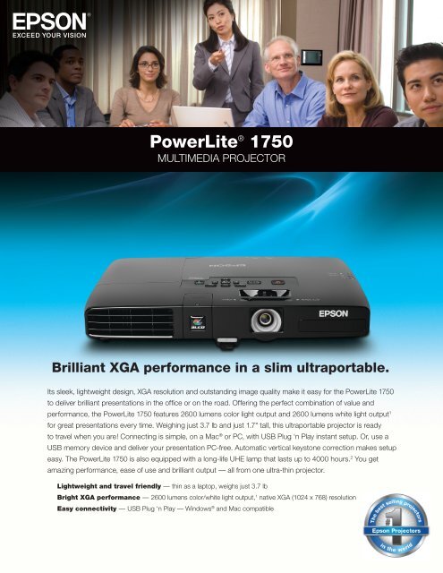PowerLite® 1750 - Projector Reviews