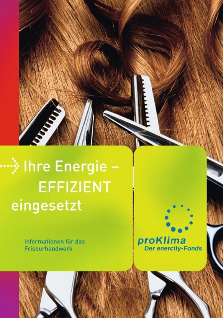 Friseurhandwerk - proKlima Hannover