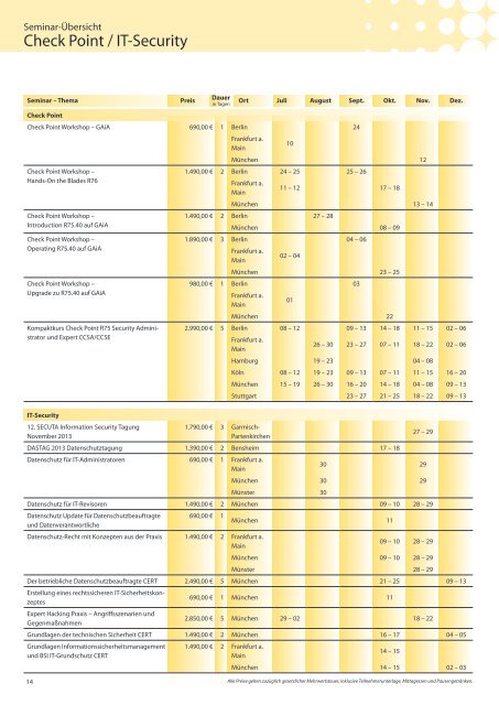 Training & Services Magazin 2/2013 - Prokoda