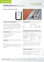 PROBASEnorm EPS 1,6 Aqua-Stop - Proline Systems