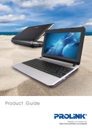 Product Guide - PROLiNK