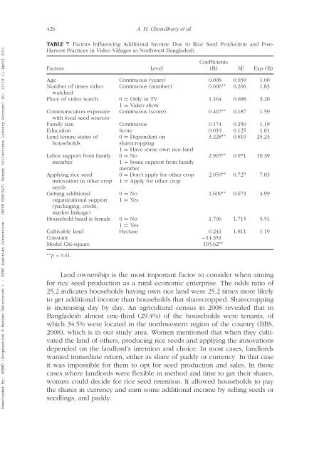 Chowdhury et al (2011); PDF file - Prolinnova